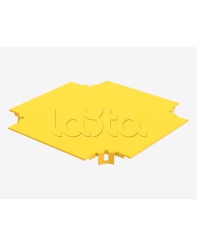 Крышка на ответвитель крестообразный пластиковый оптического лотка Hyperline FBTR-360-CRS-CVR в Северске Аксессуары для лотков Pintop.ru