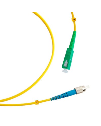 Шнур оптический simplex SC/APC-FC/UPC 9/125 sm 10м LSZH Cabeus FOP(s)-9-SC/APC-FC/UPC-10m в Северске Патч-корды оптические Pintop.ru