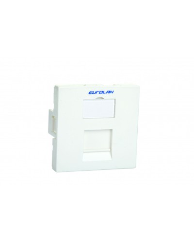 Адаптер 22,5х45 Eurolan 16B-45-02WT в Северске Аксессуары для кабель-канала Pintop.ru