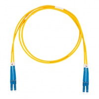 Шнур оптический коммутационный (патч-корд), LC-LC, дуплекс (duplex) OS2, нг(А)-HF, желтый, 2,0 м) Datarex DR-220043