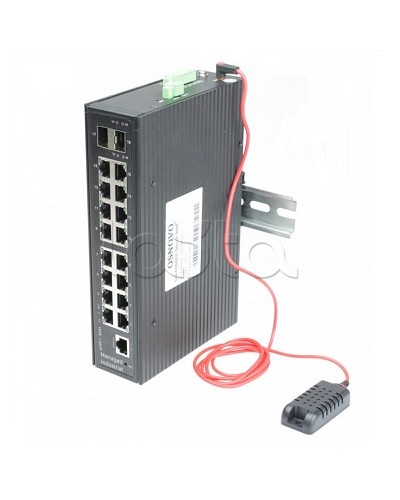 Коммутатор OSNOVO SW-81602/ILS (Port 90W, 600W) в Северске Модули SFP/XFP/GBIC Pintop.ru