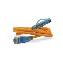 Патч-корд U/UTP Hyperline PC-LPM-UTP-RJ45-RJ45-C6-1M-LSZH-OR