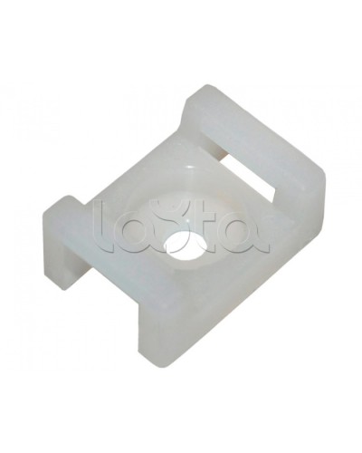 Площадка под винт 21.9x15.9мм (д. 5мм) для стяжки (100 шт) Hyperline TM-3S10C в Северске Стяжки-хомуты Pintop.ru