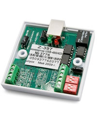 Конвертер специальный с гальванической развязкой USB RS422/485 IronLogic Z-397 (мод. USB) в Северске Сетевая СКУД Matrix Pintop.ru