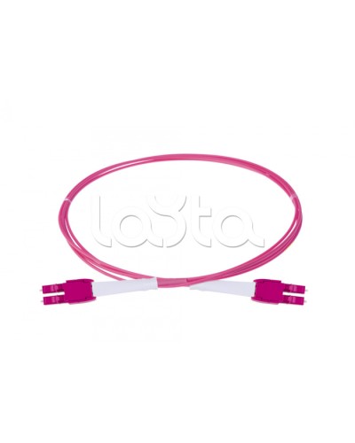 Оптический шнур HD, OM4, 2×50/125, дуплекс LC - дуплекс LC, UNIBOOT PUSH-PULL, 2 м Eurolan (41B-40-LC-LC-02) в Северске Патч-корды и пигтейлы Pintop.ru