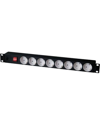 Блок розеток 19 TLK (TLK-RS08M1N-BK) в Северске Блоки розеток Pintop.ru