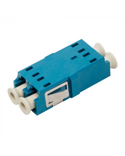 Адаптер оптический LC, SM, корпус SC без фланцев, дуплексный LANMASTER (LAN-2LCS/NF-AM-SM) в Северске Проходные адаптеры и розетки оптические Pintop.ru