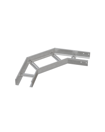 Угол лестничный горизонтальный 90 гр. 80х400х1,2 мм INOX304 N КМ-Профиль (LGL90-80-400-1.2 INOX304 N) в Северске Аксессуары для лотков Pintop.ru