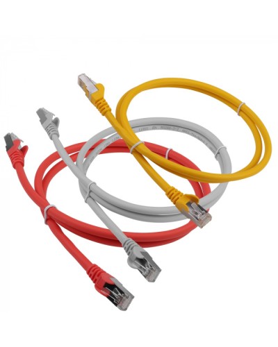 Патч-кордLSZH FTP кат.6A, 7.0 м, красный LANMASTER (LAN-PC45/S6A-7.0-RD) в Северске Патч-корды и пигтейлы Pintop.ru