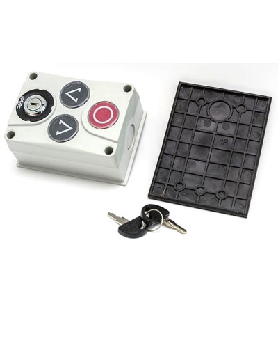 Панель управления 3х кнопочная с ключом Faac 402500 в Северске Устройства радиоуправления для шлагбаумов и автоматики Pintop.ru