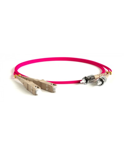 Патч-корд волоконно-оптический Hyperline FC-D2-504-LC/PR-ST/PR-H-30M-LSZH-MG в Северске Патч-корды оптические Pintop.ru