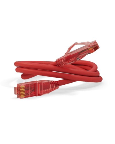 Патч-корд U/UTP Hyperline PC-LPM-UTP-RJ45-RJ45-C5e-15M-LSZH-RD в Северске Патчкорды (медные) Pintop.ru