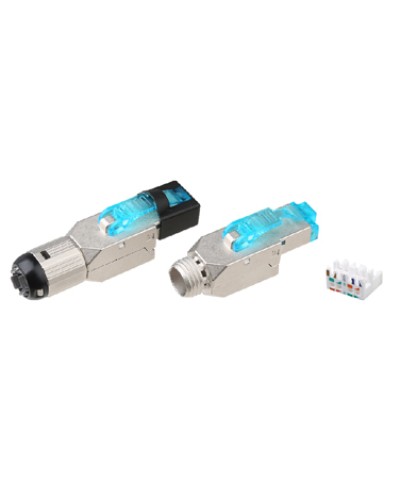 Разъем полевой оконцовки Hyperline PLUD-8P8C-S-C8-SH в Северске Коннекторы и разъемы Pintop.ru