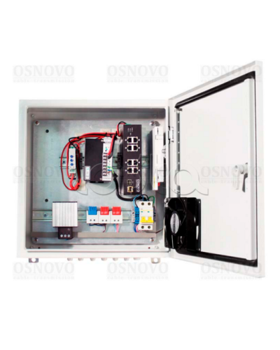 Cтанция базовая, уличная OSNOVO OS-44T1 в Северске Блоки питания для кожухов и камер Pintop.ru