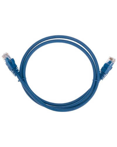 Патч-корд U/UTP, CAT 6, RJ45-RJ45, 26AWG, LSZH, синий, 1м REXANT 02-0294-1 в Северске Патчкорды (медные) Pintop.ru