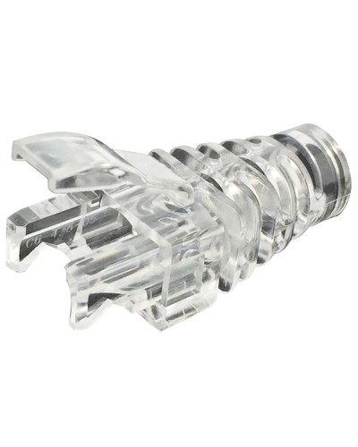 Гибкий хвостовик Q-PLUG, 6,0 мм, без цвета, упаковка 50 штук Eurolan (13A-00-11WT) в Северске Коннекторы и разъемы Pintop.ru