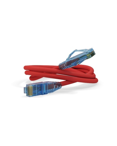 Патч-корд U/UTP Hyperline PC-LPM-UTP-RJ45-RJ45-C6-0.3M-LSZH-RD в Северске Патчкорды (медные) Pintop.ru