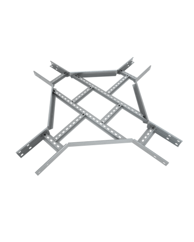 Х-разветвитель лестничный 80х200х1,2 мм Быстрый монтаж HD КМ-Профиль (LXDS80-200-1.2 HD) в Северске Аксессуары для лотков Pintop.ru