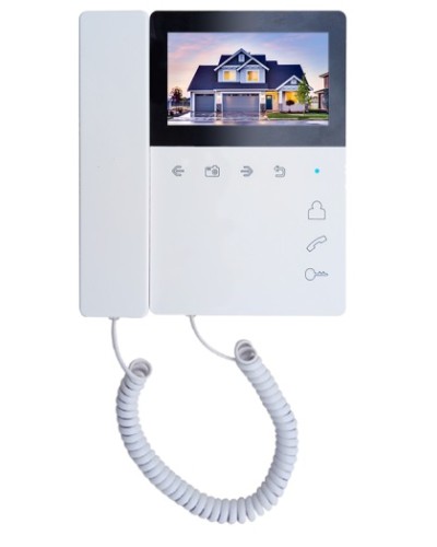 Монитор цветного видеодомофона Tantos Elly с трубкой VZ в Северске Абонентские видеоустройства Pintop.ru