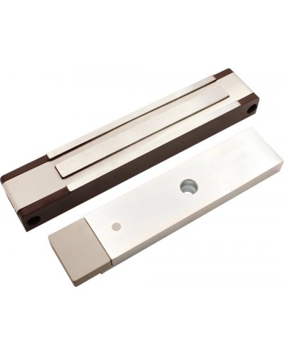 Электромагнитный замок с датчиком состояния двери ALeko ALM-400P (12В коричневый) в Северске Электромагнитные замки Pintop.ru