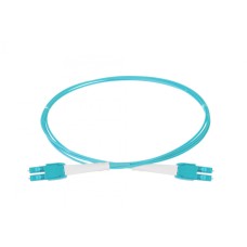 Оптический шнур HD, OM3, 2×50/125, дуплекс LC - дуплекс LC, UNIBOOT PUSH-PULL, 2 м Eurolan (41B-30-LC-LC-02)