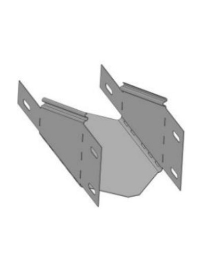 Редукция по высоте для лотка шириной 200 мм 100-80 (0,7) ПожТехКабель (580-011) в Северске Аксессуары для лотков Pintop.ru