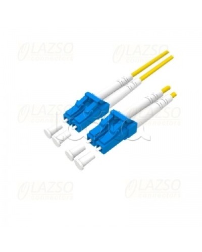 Патч-корд оптический Lazso PC-DU-LC/LC(3m) в Северске Патч-корды и пигтейлы Pintop.ru