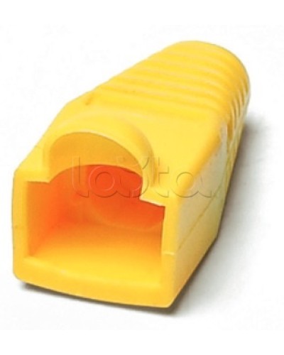 Колпачок изолирующий для разъемов RJ-45 желтый (10шт.) Hyperline BOOT-YL-10 в Северске Коннекторы Pintop.ru