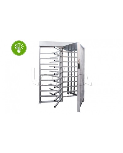 Турникет полноростовой с подогревом 3V RUBEZH STRAZH Model X УХЛ 2.1 WEB MF (T-1000) в Северске Турникеты Pintop.ru