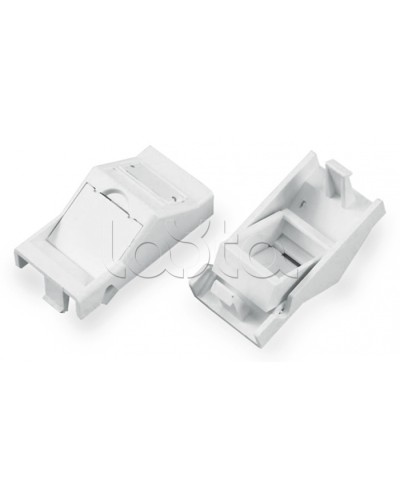 Вставка угловая 45x22.5 для 1 модуля формата Keystone Jack Hyperline SIP2A-1K-M45-22.5 в Северске Модули Keystone Pintop.ru