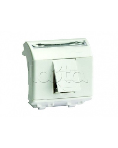 Ком.роз. RJ45 кат.6 экран., 8P8C, Brava, белая, 2мод DKC 76669B в Северске Крепежные изделия Pintop.ru