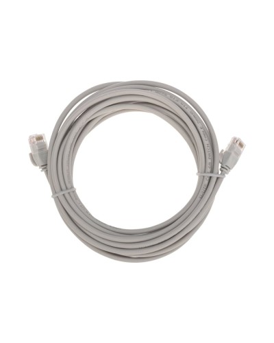 Патч-корд U/UTP, CAT 6A (10G), RJ45-RJ45, 28AWG, LSZH, серый, 5м REXANT 02-0380-5 в Северске Патчкорды (медные) Pintop.ru
