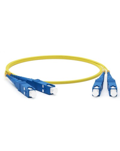 Патч-корд оптический соединительный (SM), 9/125 (OS2), SC/UPC-SC/UPC, (Duplex), LSZH, 1м 50-2011 в Северске Патч-корды оптические Pintop.ru