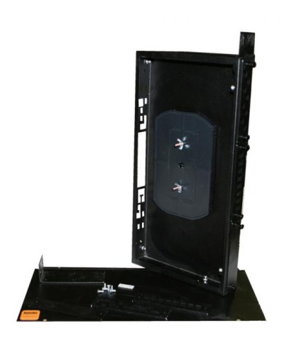 Бокс оптический Hyperline FO-19R-1U-3xSLT-W140H42-24UN-BK в Северске Кросс оптический Pintop.ru