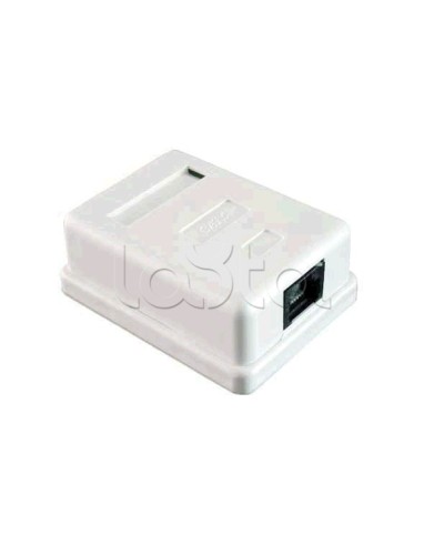 Розетка компьютерная 1xRJ-45 CAT5e экран (10шт/уп) REXANT 03-0122 в Северске Коннекторы Pintop.ru