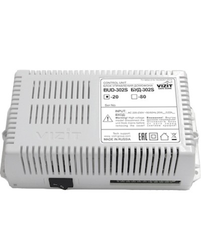 Блок управления и питания Vizit БУД-302S-20 в Северске Блоки управления многоабонентные Pintop.ru