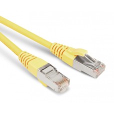 Патч-корд RJ45-RJ45, 4 пары, STP, кат.5е, LSZH (3м) Hyperline PC-LPM-STP-RJ45-RJ45-C5e-3M-LSZH-YL