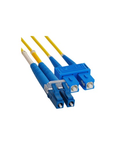 Патч-корд оптический переходной (SM), 9/125 (OS2), LC/UPC-SC/UPC, (Duplex), LSZH, 3м REXANT 50-2411 в Северске Патч-корды оптические Pintop.ru