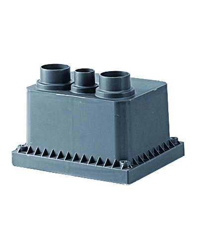 Колодец переходной смотровой 225x175x145 с крышкой для двустенных труб DKC (025001) в Северске Повороты, муфты, тройники Pintop.ru