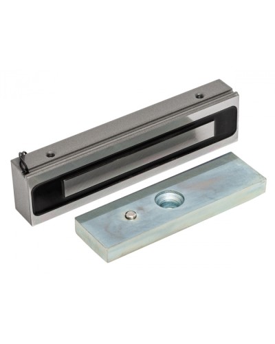 Электромагнитный замок AccordTec ML-200K-3 Premium Grey с уголком в Северске Электромагнитные замки Pintop.ru