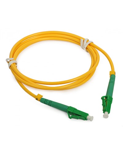 Шнур оптический simplex LC/APC-LC/APC 9/125 SM 1 м LSZH Cabeus FOP(s)-9-LC/APC-LC/APC-1M в Северске Патч-корды оптические Pintop.ru