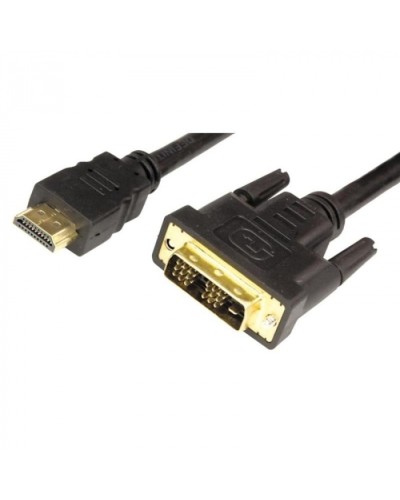 Шнур HDMI - DVI-D gold с фильтрами 2 м (10шт/уп) REXANT 17-6304 в Северске Патч-корды и пигтейлы Pintop.ru