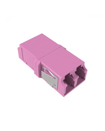 Адаптер LC/UPC-Duplex TOP, Senior/Senior, SC-footprint, ОМ4, пурпурный DKC RNFA54DLC в Северске Проходные адаптеры и розетки оптические Pintop.ru