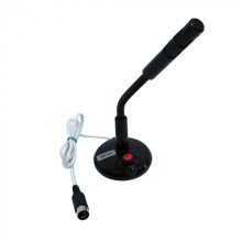 Микрофон диспетчера (разъем 5 вилка) Кристалл СДК-34.5(S/RS)