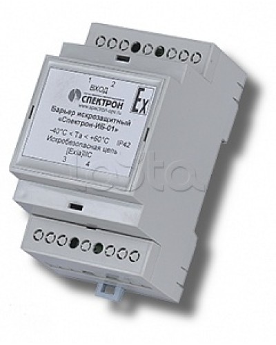 Барьер искрозащиты для цепей питания Спектрон-ИБ-01 в Северске Устройства защиты операционных процессоров (ОПС) Pintop.ru