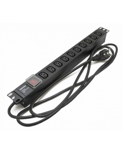 Блок розеток Hyperline SHE19-10IEC-S-2.5EU в Северске Блоки розеток Pintop.ru