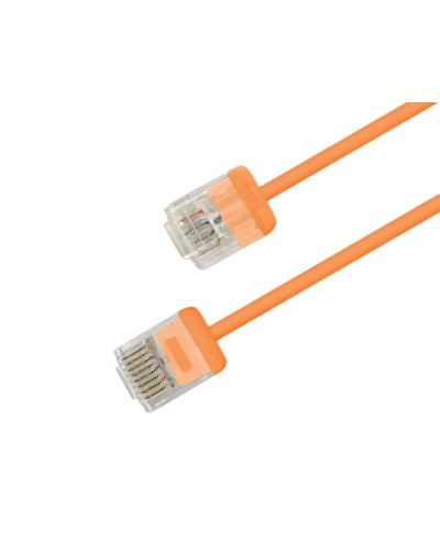 Патч-корд Hyperline PC-LPU-UTP-RJ45-RJ45-C6-1.5M-LSZH-OR в Северске Патчкорды (медные) Pintop.ru