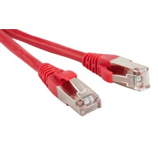 Патч-корд экранированный Hyperline PC-LPM-STP-RJ45-RJ45-C5e-3M-LSZH-RD