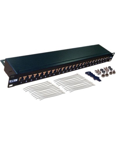 Патч-панель 1U, 24 порта, STP TWT TWT-PP24STP в Северске Патч панель Pintop.ru
