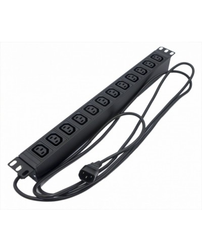 Блок розеток Hyperline SHE19-12IEC-2.5IEC в Северске Блоки розеток Pintop.ru